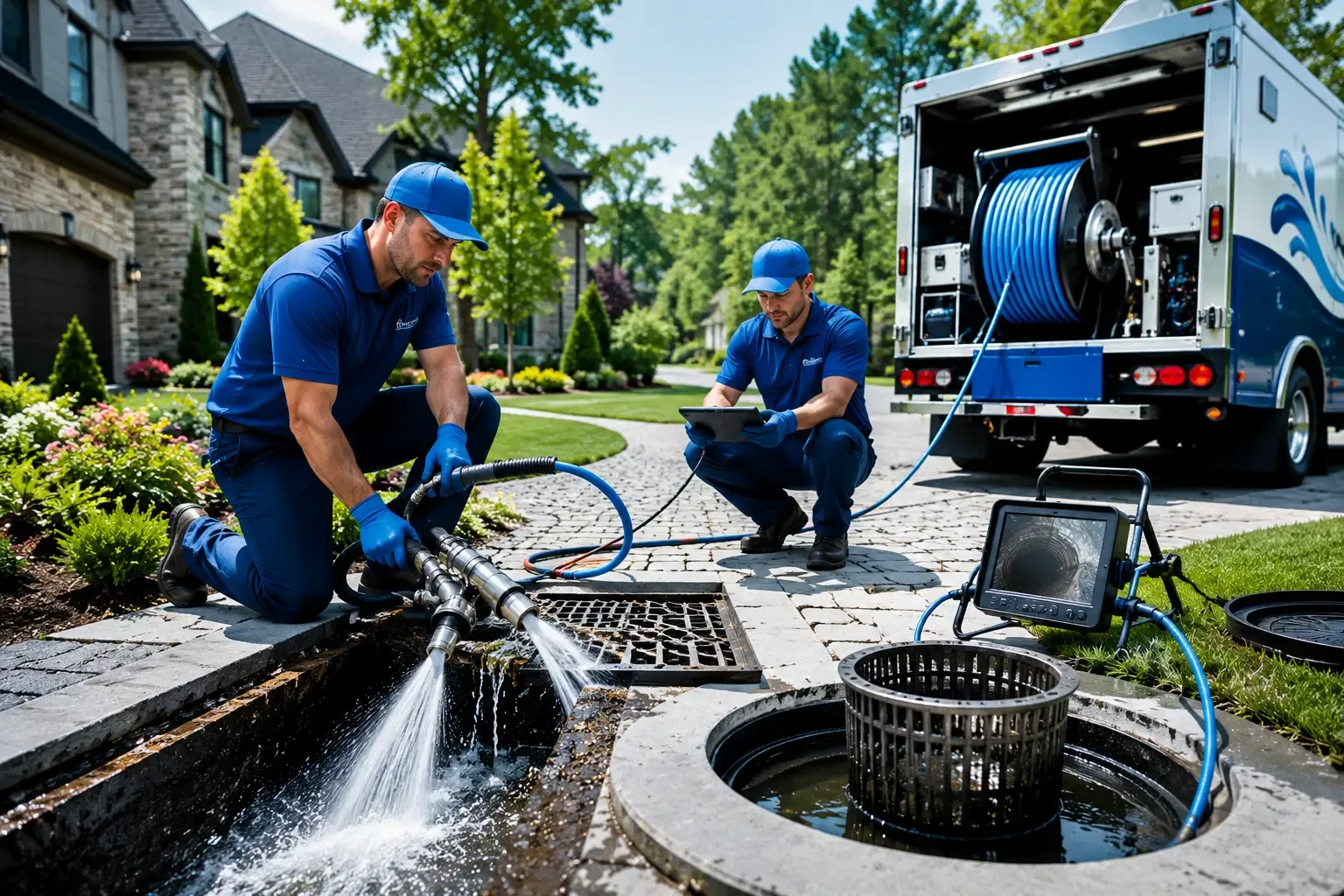 Local outdoor drain cleaning professionals in Kildare, TX