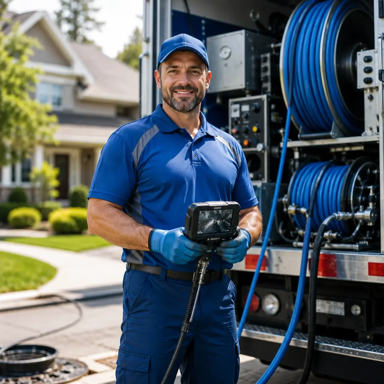 Local outdoor drain cleaning specialists in Kildare, TX